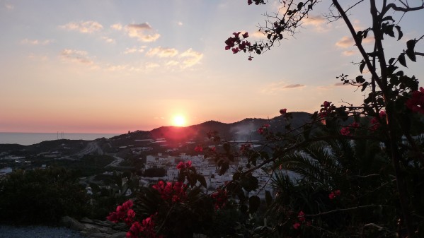 Sonnenuntergang im Winter