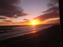Sonnenuntergang  am Strand